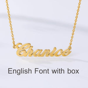 Custom Name Necklace - RadiantJewels™